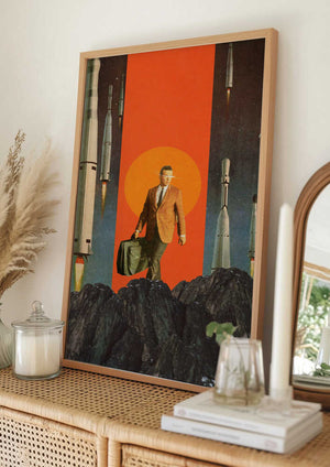 Tablou înramat „The Departure” de Frank Moth