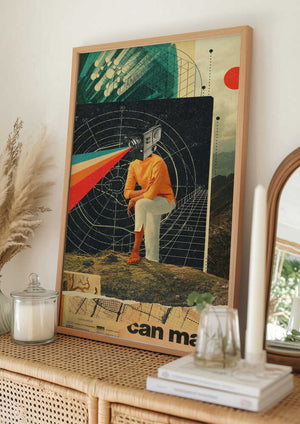 Tablou înramat „You Can Make It Right” de Frank Moth