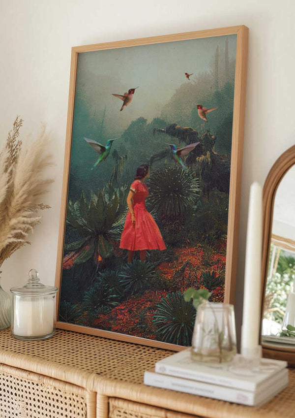 Tablou înramat „20 Seconds Before the Rain” de Frank Moth