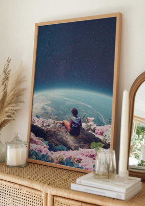 Tablou înramat „My World Blossomed When I Loved You” de Frank Moth