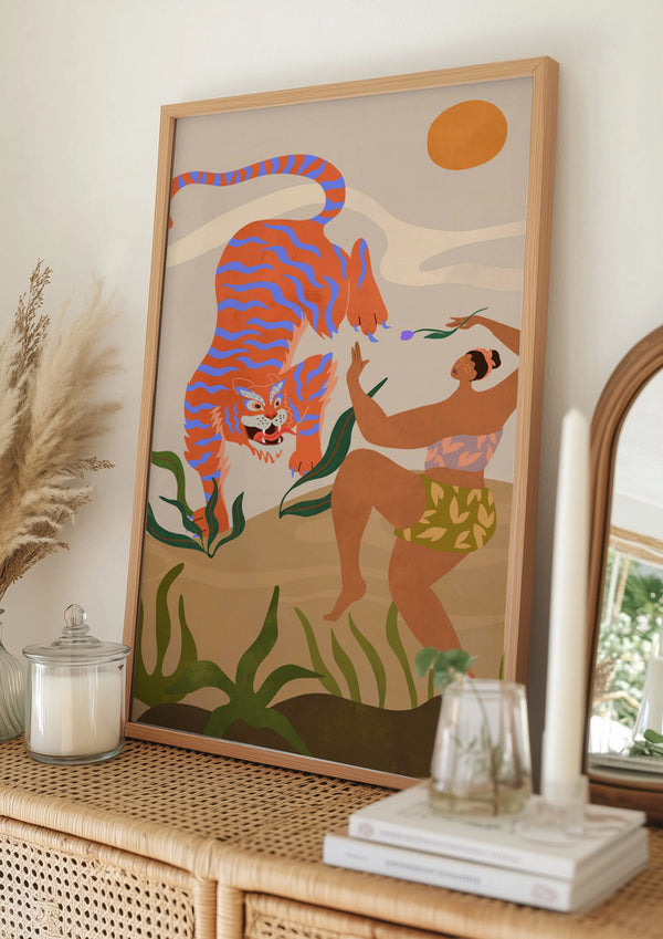 Tablou înramat „Dance With Me” de Arty Guava