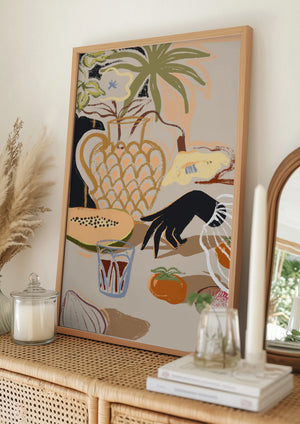 Tablou înramat „Fruitful Spread” de Arty Guava
