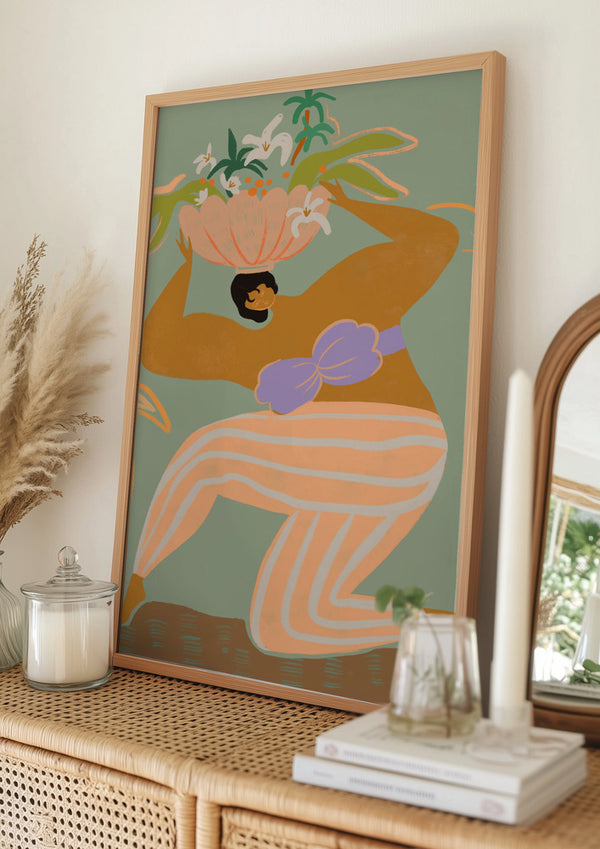 Tablou înramat „The Weight Of The World” de Arty Guava