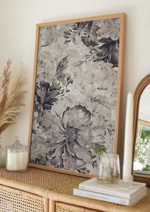 Tablou înramat „Poster 50x70 Flower01xbl” de Rafal Kulik