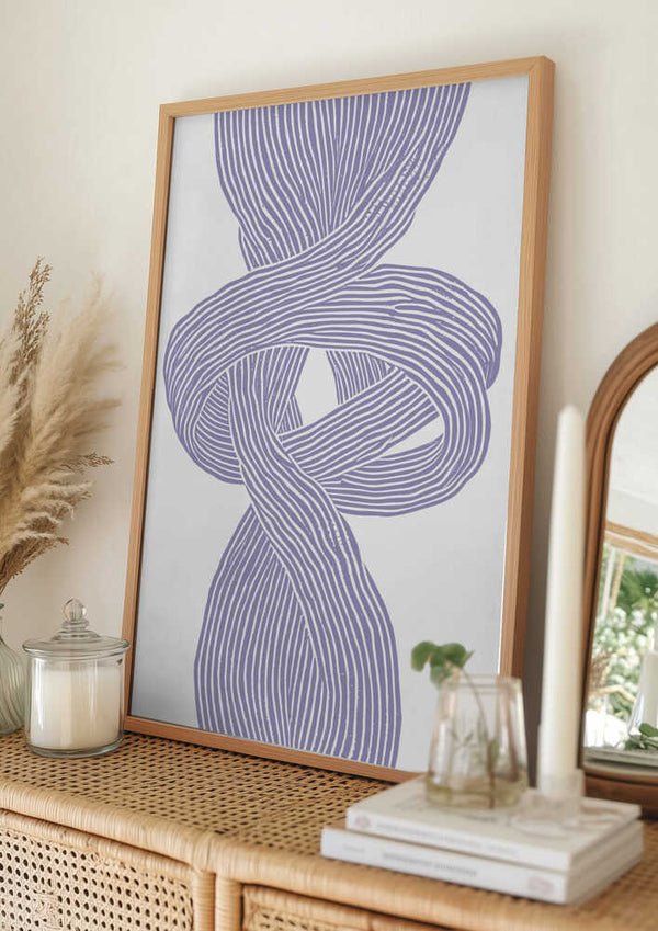 Tablou înramat „Entwined Currents” de Treechild