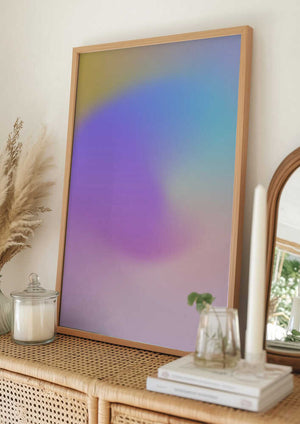 Tablou înramat „The Gradient No2” de Pictufy