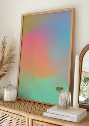 Tablou înramat „The Gradient” de Pictufy