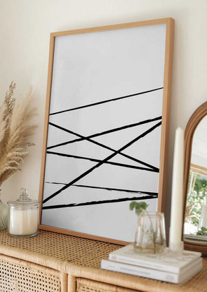 Tablou înramat „Geometric2f Oju 2x3” de Oju Design
