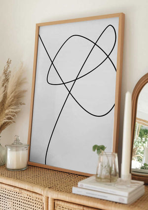 Tablou înramat „Abstract14f Oju 2x3” de Oju Design