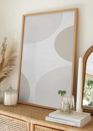 Tablou înramat „Abstract15f Oju 2x3” de Oju Design