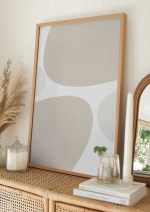 Tablou înramat „Abstract13f Oju 2x3” de Oju Design