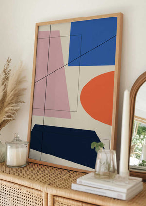 Tablou înramat „Geox2af  Oju 2x3” de Oju Design