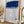 Tablou înramat „Bold Blue Brushstrokes” de Elena Ristova