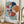 Tablou înramat „Colorful Overlapping Circles” de Elena Ristova