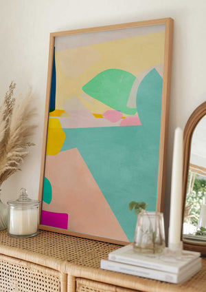 Tablou înramat „Minimal shapes” de Ana Rut Bre