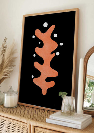 Tablou înramat „Aquarell Miro Shapes4 Kopie” de Ana Rut Bre