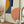 Tablou înramat „Rainbow Plus Shapes  Blue Mustard1” de Ana Rut Bre