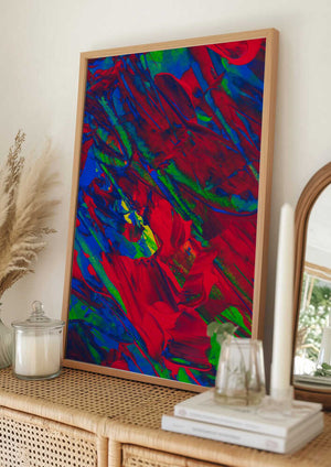 Tablou înramat „colored paints” de engin akyurt