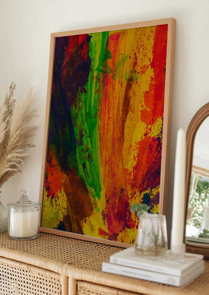 Tablou înramat „colored paints” de engin akyurt
