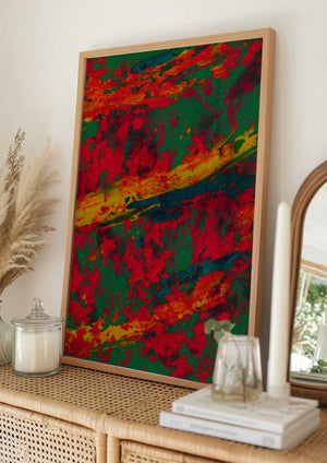 Tablou înramat „colored paints” de engin akyurt