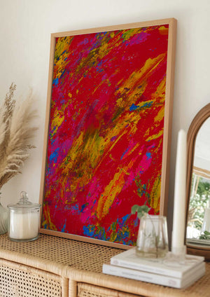 Tablou înramat „colored paints” de engin akyurt