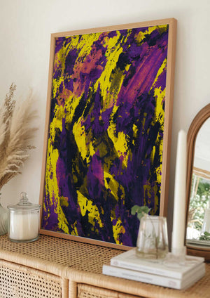 Tablou înramat „colored paints” de engin akyurt
