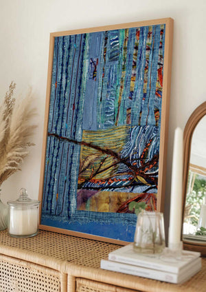 Tablou înramat „Radiant Floral Harmony” de Dorothy Fagan