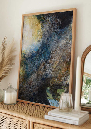 Tablou înramat „Dark Light New” de Deb Chaney