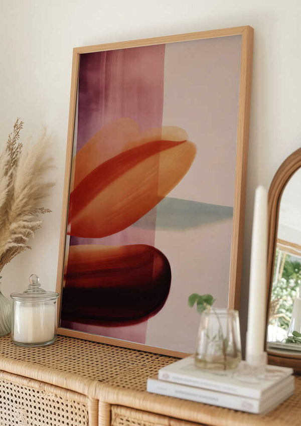 Tablou înramat „Flowing Petals” de Treechild