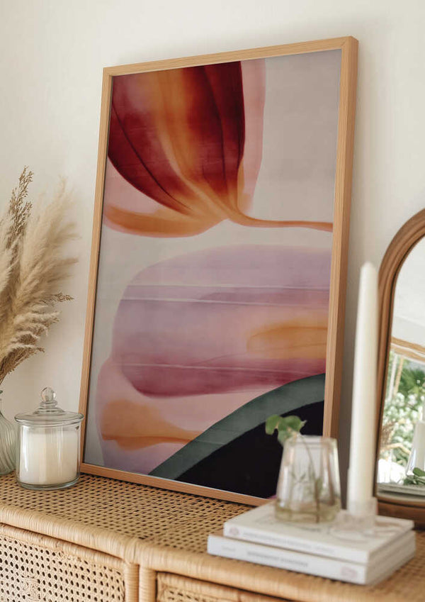 Tablou înramat „Blossom Abstraction” de Treechild