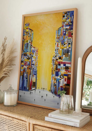 Tablou înramat „Sunset Melody” de Ekaterina Ermilkina
