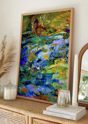 Tablou înramat „Nature Inspired Landscape” de Dorothy Fagan
