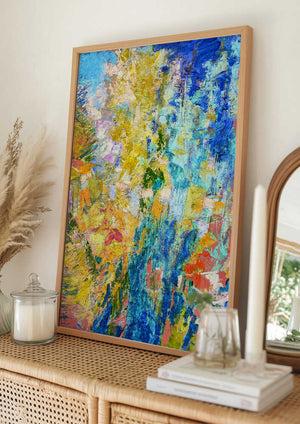Tablou înramat „Vibrant Chaos” de Dorothy Fagan