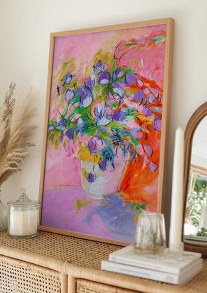 Tablou înramat „Vibrant Petals” de Dorothy Fagan