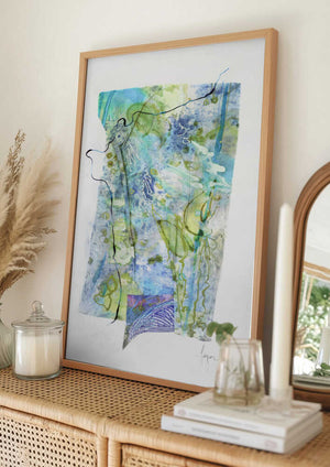 Tablou înramat „Mystical Waterscape” de Dorothy Fagan