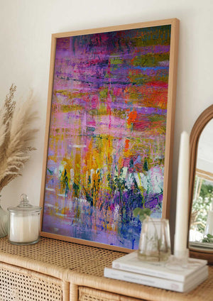 Tablou înramat „Vibrant Reflections” de Dorothy Fagan