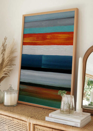 Tablou înramat „Color Decoded” de Angeles M. Pomata