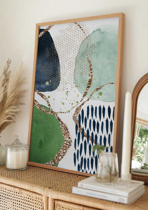 Tablou înramat „Dream Shapes” de Sally Ann Moss