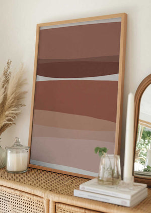 Tablou înramat „Modern Blush” de Orara Studio