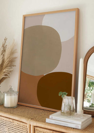 Tablou înramat „Earthy Minimalist” de Merel Takken