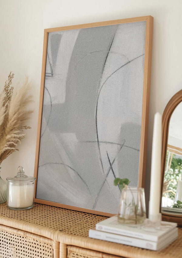 Tablou înramat „Gestual #7” de Alma