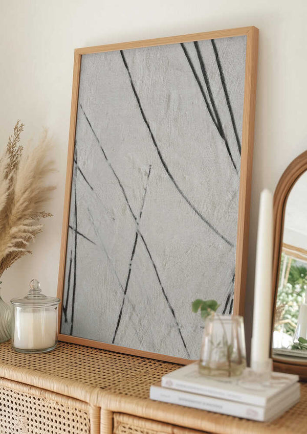 Tablou înramat „Scratched #3” de Alma