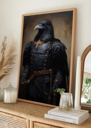 Tablou înramat „Bird In Costume 4” de Bilge Paksoylu