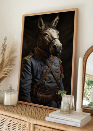 Tablou înramat „Donkey In Costume 2” de Bilge Paksoylu