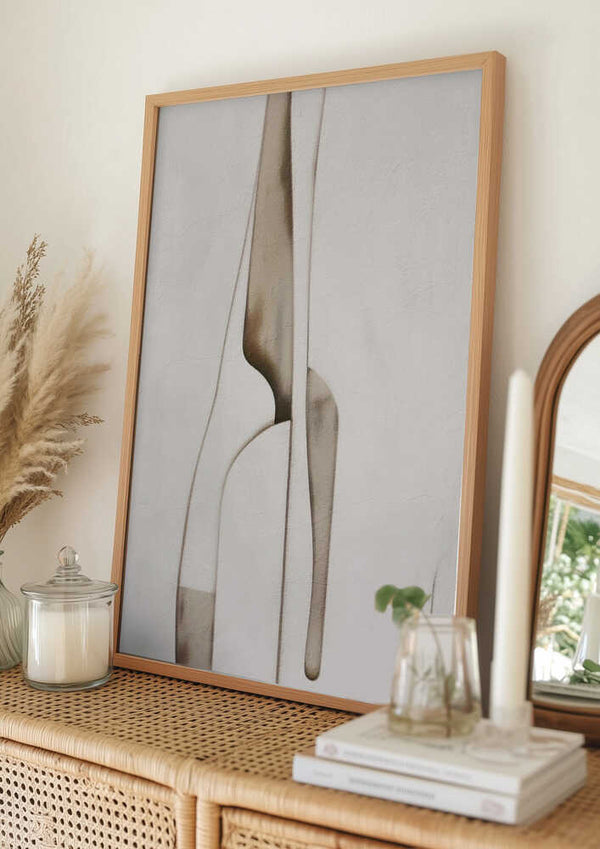 Tablou înramat „Limites ao léu II” de Alma