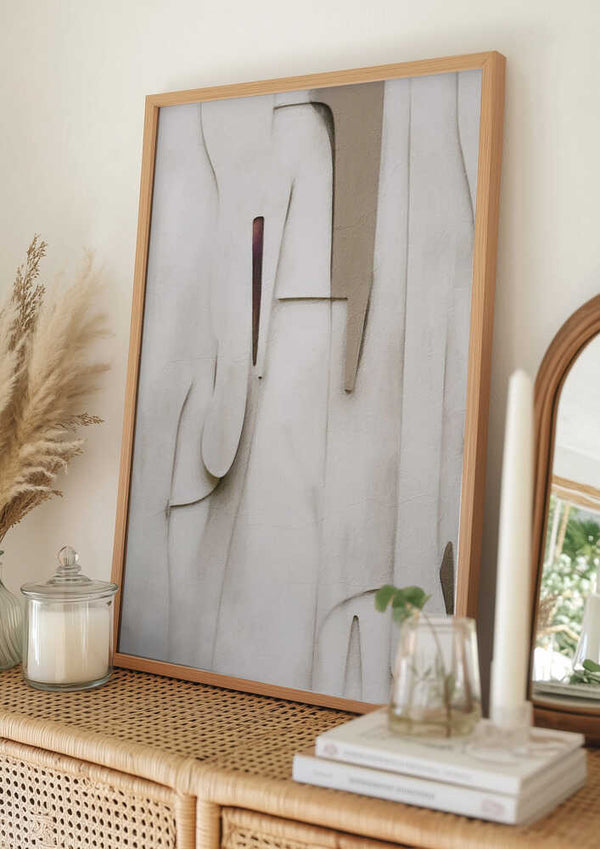 Tablou înramat „Limites ao léu I” de Alma