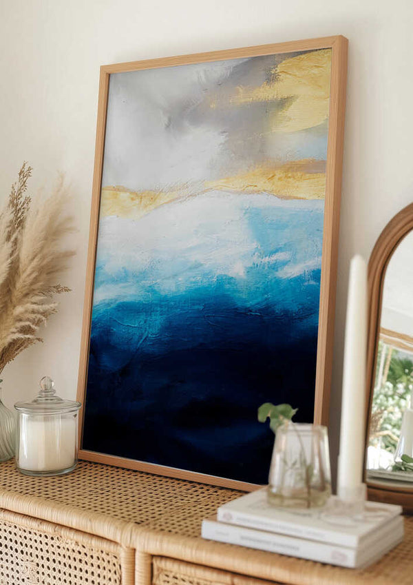 Tablou înramat „154” de Ejaaz Haniff