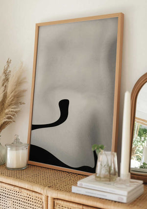 Tablou înramat „Flowing Contours” de Little Dean