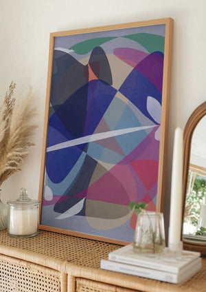 Tablou înramat „Rainbow Infinity” de Little Dean