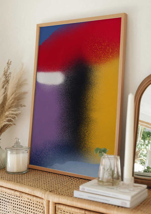 Tablou înramat „Colorful Cascade” de Little Dean